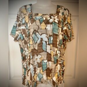 Alfred Dunner multi-tiered top